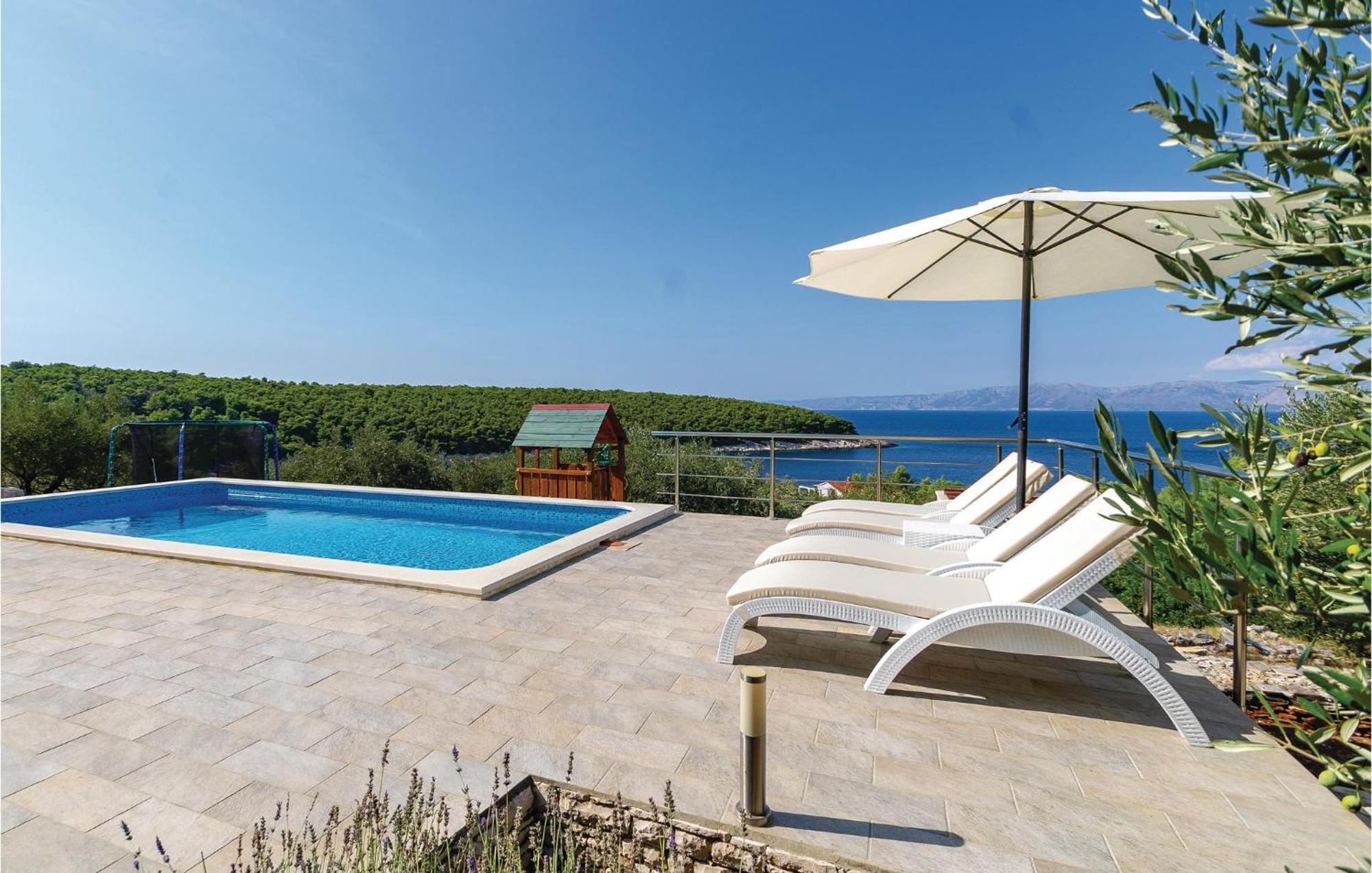 Nice Home In Tankaraca With House Sea View Vela Luka Exterior foto