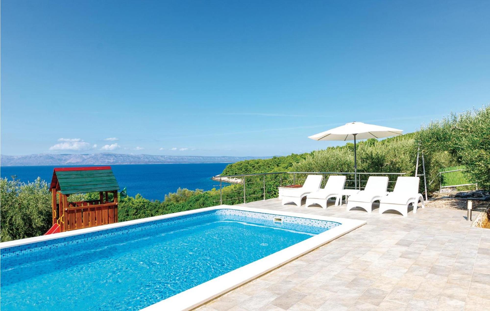 Nice Home In Tankaraca With House Sea View Vela Luka Exterior foto